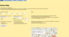 Desktop Screenshot of notammap.net